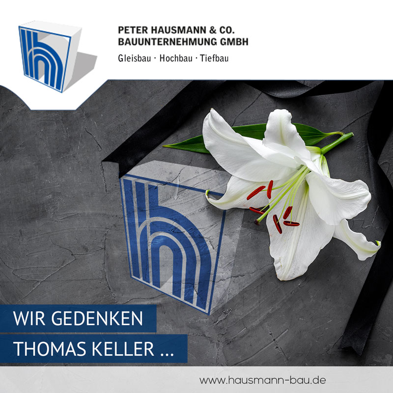 Wir gedenken Thomas Keller …